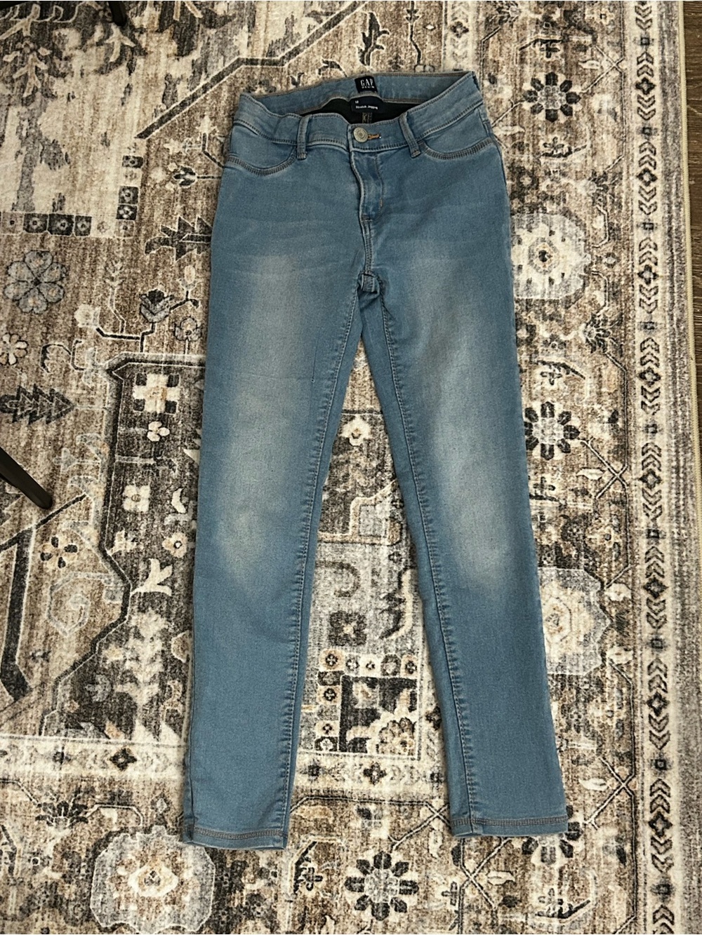 GAP Girls Light Blue Stretch Jeggings